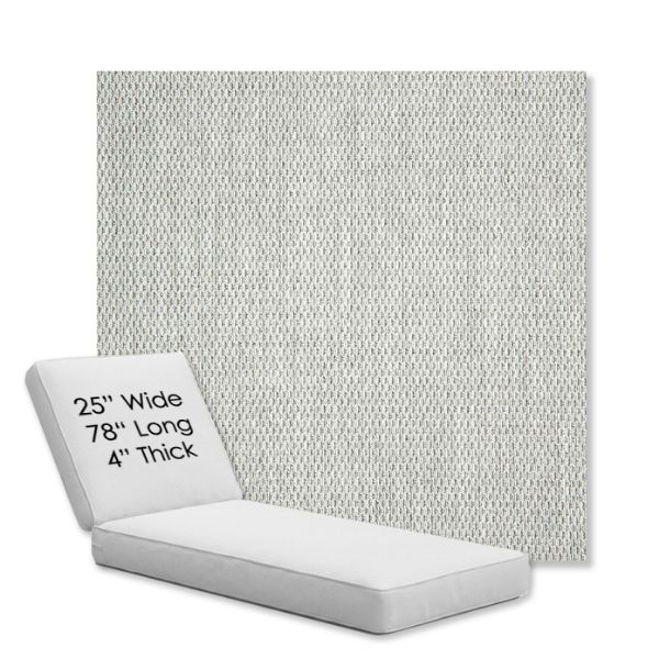 Picture of Pique Cloud | Chaise Lounge Replacement Cushion Boxed Style - SIZE C