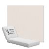 Picture of Proof Snow | Chaise Lounge Replacement Cushion Boxed Style - SIZE C