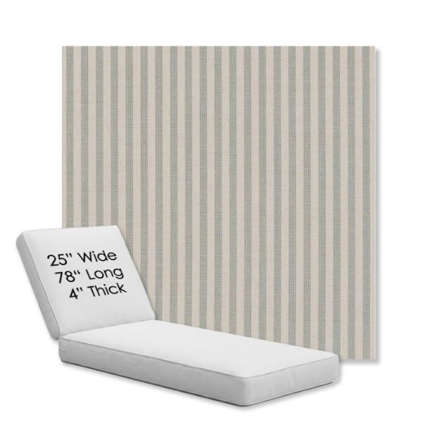 Picture of Refresh Spa | Chaise Lounge Replacement Cushion Boxed Style - SIZE C