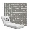 Picture of Toggle Greystone | Chaise Lounge Replacement Cushion Boxed Style - SIZE C