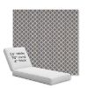 Picture of Yardly Hydrangea | Chaise Lounge Replacement Cushion Boxed Style - SIZE C