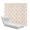Picture of Etched Angles Cognac | Chaise Lounge Replacement Cushion Boxed Style - SIZE C
