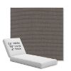 Picture of Canvas Coal | Chaise Lounge Replacement Cushion Boxed Style - SIZE D