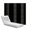 Picture of Caper Onyx | Chaise Lounge Replacement Cushion Boxed Style - SIZE D