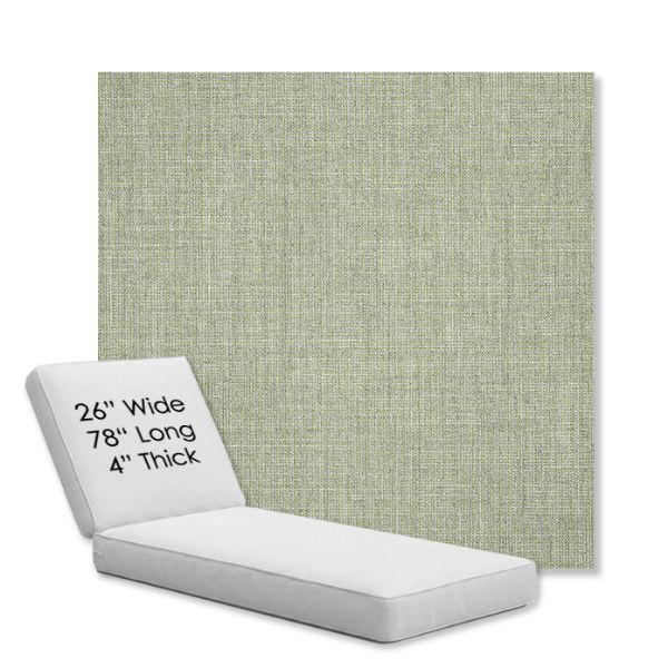 Picture of Cast Oasis | Chaise Lounge Replacement Cushion Boxed Style - SIZE D