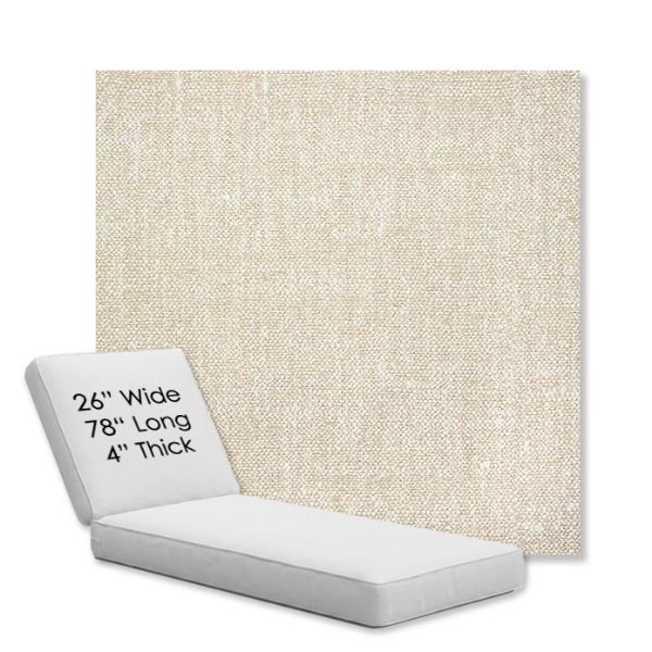 Picture of Chartres Cloud | Chaise Lounge Replacement Cushion Boxed Style - SIZE D