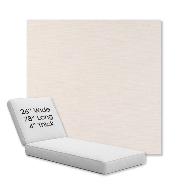 Picture of Exhale Cloud | Chaise Lounge Replacement Cushion Boxed Style - SIZE D