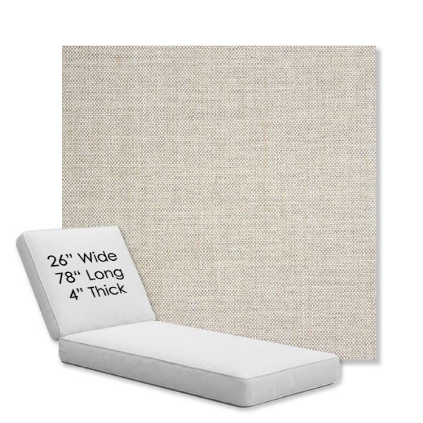 Picture of Idol Seagull | Chaise Lounge Replacement Cushion Boxed Style - SIZE D