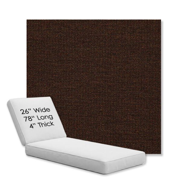 Picture of Kudos Acorn | Chaise Lounge Replacement Cushion Boxed Style - SIZE D