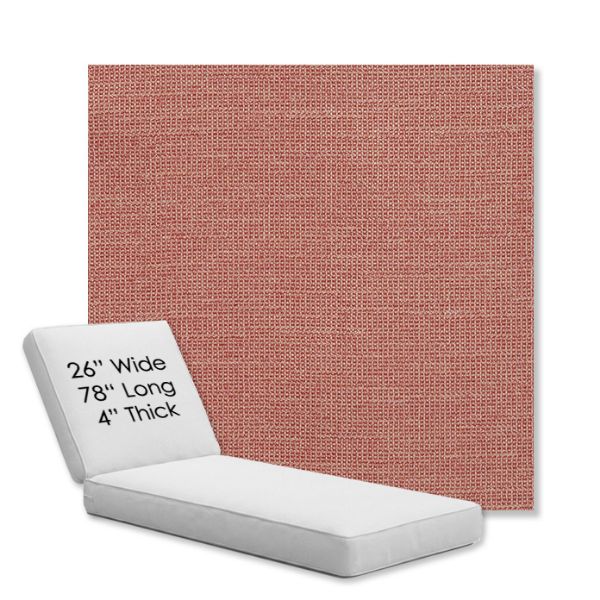 Picture of Kudos Flamingo | Chaise Lounge Replacement Cushion Boxed Style - SIZE D