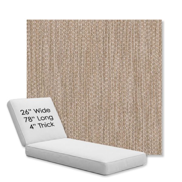 Picture of Metamorphic Sand | Chaise Lounge Replacement Cushion Boxed Style - SIZE D