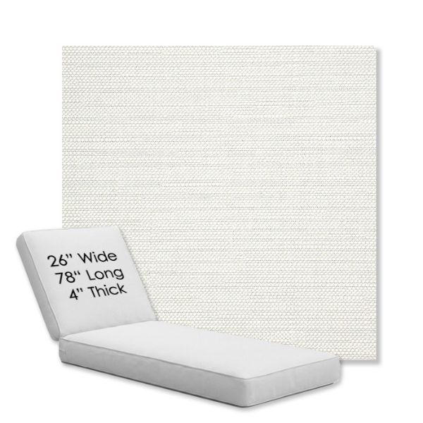 Picture of Piazza Cloud | Chaise Lounge Replacement Cushion Boxed Style - SIZE D