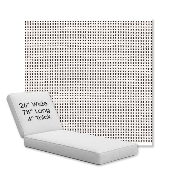 Picture of Rest Ink | Chaise Lounge Replacement Cushion Boxed Style - SIZE D