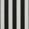 Picture of Beaufort Black White | Sunbrella© Awning & Umbrella Fabric Sample
