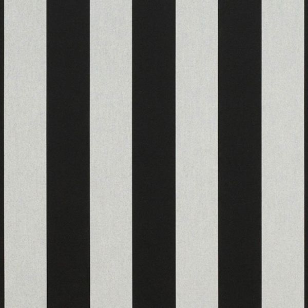 Picture of Beaufort Black White | Sunbrella© Awning & Umbrella Fabric Sample