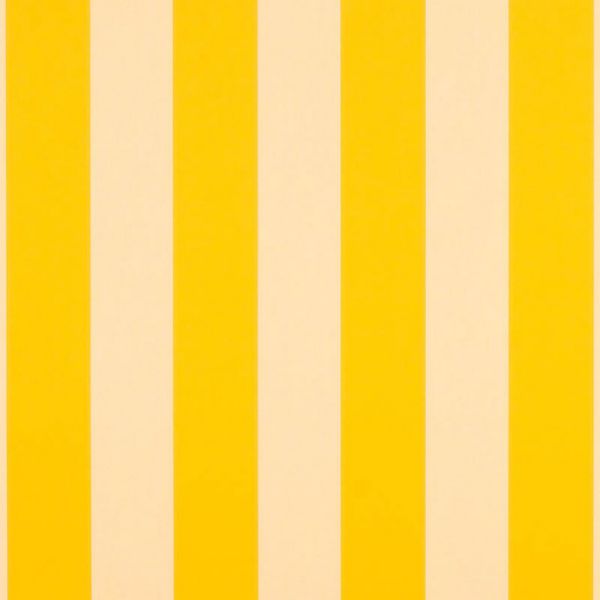Picture of Beaufort Yellow White | Sunbrella© Awning & Umbrella Fabric Sample