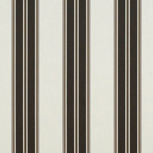 Picture of Black Taupe Fancy | Sunbrella© Awning & Umbrella Fabric Sample