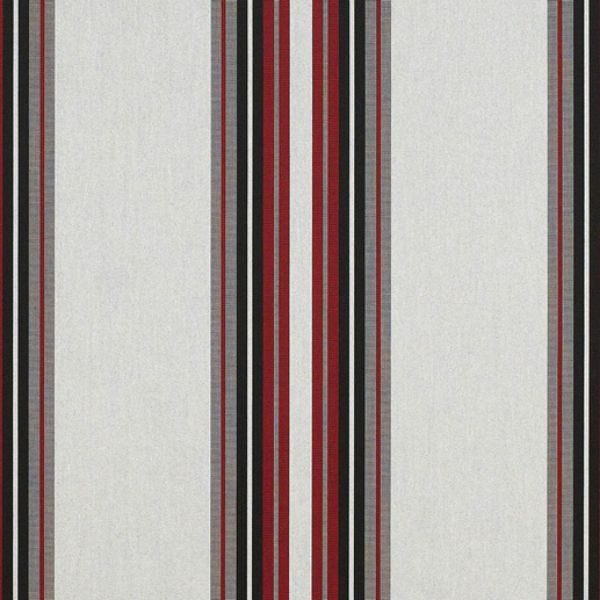 Picture of Burgundy Black White | Sunbrella© Awning & Umbrella Fabric Sample