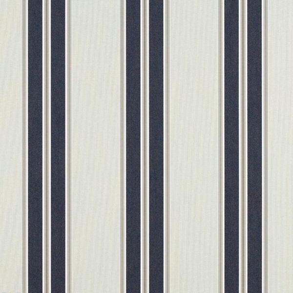 Picture of Navy Taupe Fancy | Sunbrella© Awning & Umbrella Fabric Sample