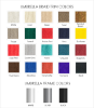 Picture of Aruba Pink | 7.5' Fiberglass Patio Umbrella Sunbrella® Awning Fabric