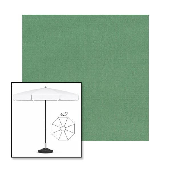 Picture of Basil | 6.5' Fiberglass Patio Umbrella Sunbrella® Awning Fabric