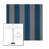 Picture of Beaufort Peacock | 6.5' Fiberglass Patio Umbrella Sunbrella® Awning Fabric