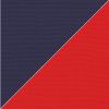 Picture of Captain Navy Logo Red | 6.5' Fiberglass Patio Umbrella Sunbrella® Awning Fabric