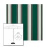 Picture of Forest Green Fancy | 6.5' Fiberglass Patio Umbrella Sunbrella® Awning Fabric