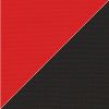 Picture of Logo Red Black | 6.5' Fiberglass Patio Umbrella Sunbrella® Awning Fabric
