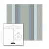Picture of Marco Blue Grey | 6.5' Fiberglass Patio Umbrella Sunbrella® Awning Fabric