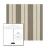 Picture of Moreland Taupe | 6.5' Fiberglass Patio Umbrella Sunbrella® Awning Fabric