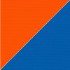 Picture of Orange Pacific | 6.5' Fiberglass Patio Umbrella Sunbrella® Awning Fabric