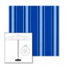 Picture of Pacific Blue Fancy | 6.5' Fiberglass Patio Umbrella Sunbrella® Awning Fabric