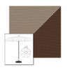 Picture of Taupe True Brown | 6.5' Fiberglass Patio Umbrella Sunbrella® Awning Fabric