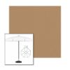 Picture of Beige | 7.5' Fiberglass Patio Umbrella Sunbrella® Awning Fabric