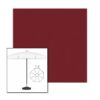 Picture of Burgundy | 7.5' Fiberglass Patio Umbrella Sunbrella® Awning Fabric