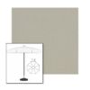 Picture of Cadet Grey | 7.5' Fiberglass Patio Umbrella Sunbrella® Awning Fabric