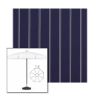 Picture of Cooper Navy | 7.5' Fiberglass Patio Umbrella Sunbrella® Awning Fabric