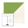 Picture of Ginkgo White | 7.5' Fiberglass Patio Umbrella Sunbrella® Awning Fabric