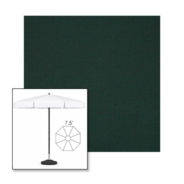 Picture of Ivy | 7.5' Fiberglass Patio Umbrella Sunbrella® Awning Fabric