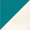Picture of Turquoise White | 7.5' Fiberglass Patio Umbrella Sunbrella® Awning Fabric