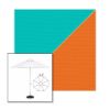 Picture of Aruba Tuscan | 6.5' Fiberglass Market Umbrella Sunbrella® Awning Fabric