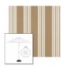 Picture of Heather Beige Classic | 6.5' Fiberglass Market Umbrella Sunbrella® Awning Fabric