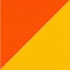 Picture of Orange Sunflower | 6.5' Fiberglass Market Umbrella Sunbrella® Awning Fabric