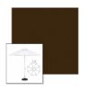 Picture of Badger | 7.5' Fiberglass Market Umbrella Sunbrella® Awning Fabric