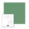 Picture of Basil | 7.5' Fiberglass Market Umbrella Sunbrella® Awning Fabric