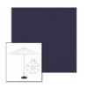 Picture of Captain Navy | 7.5' Fiberglass Market Umbrella Sunbrella® Awning Fabric