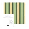 Picture of Colonnade Juniper | 9' Fiberglass Market Umbrella Sunbrella® Awning Fabric
