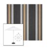Picture of Emblem Classic | 9' Fiberglass Market Umbrella Sunbrella® Awning Fabric