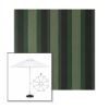 Picture of Marco Olive | 9' Fiberglass Market Umbrella Sunbrella® Awning Fabric